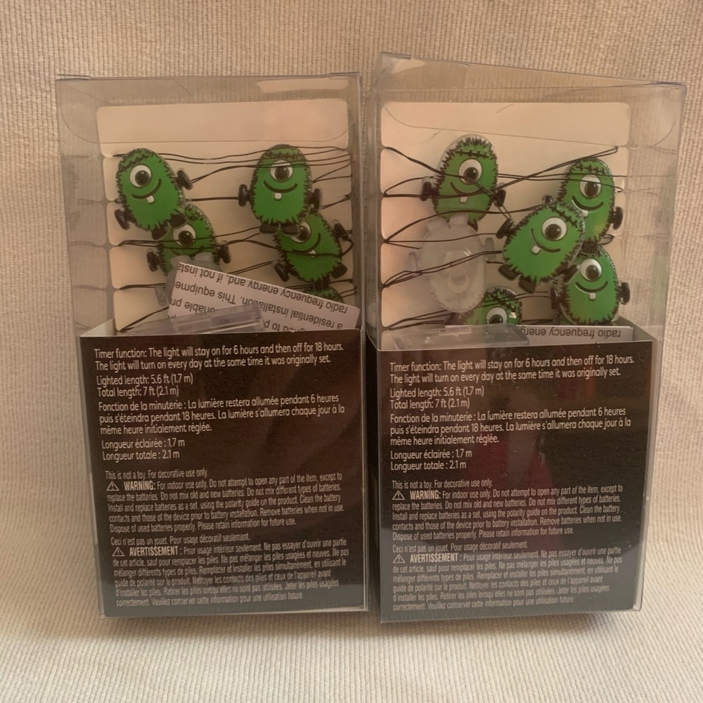 NIB Set of 2 Ashland Halloween Icon String Lights - Picture 2 of 4